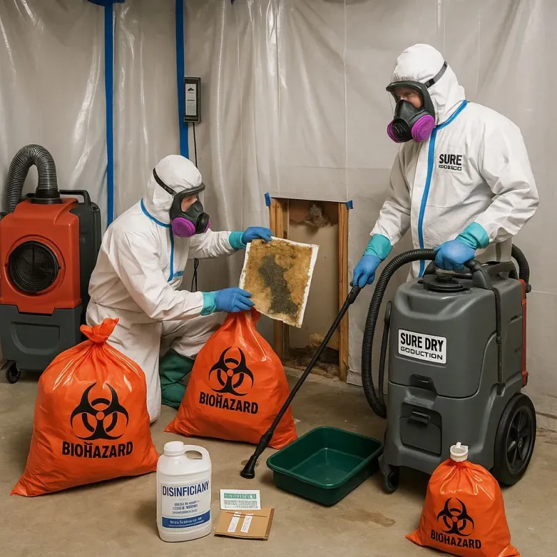 Contaminated Water Handling Protocols process in Temple City, CA