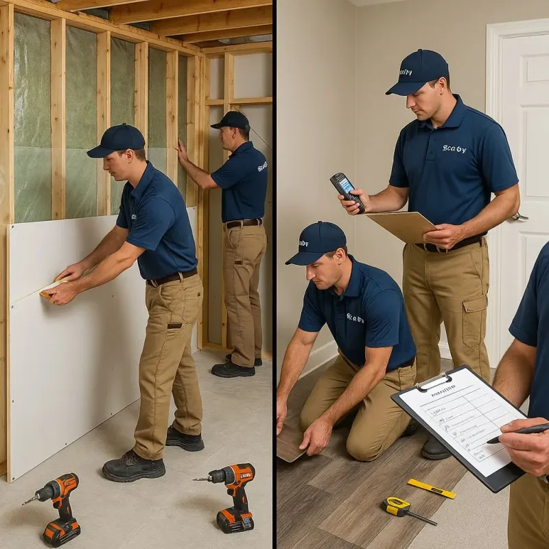 Repairs and Reconstruction process in Temple City, CA